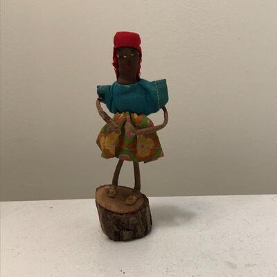 Lot 33 - Vintage Antigua Virgin Islands Souvenir Folk Art Doll