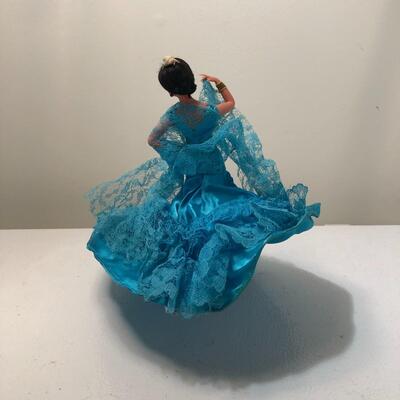 Lot 34 - Blue Dress Flamenco  Doll