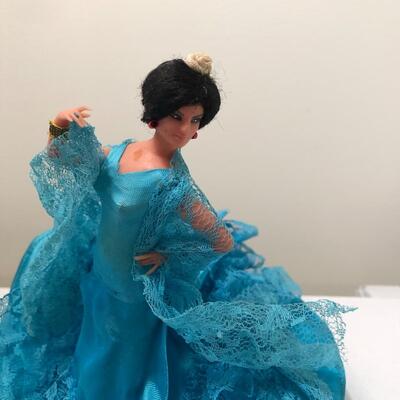 Lot 34 - Blue Dress Flamenco  Doll