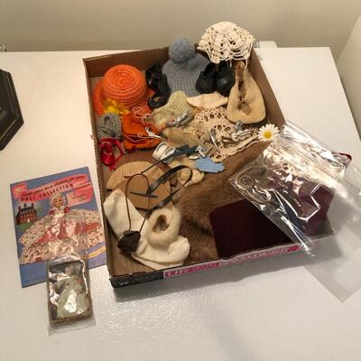 Lot 43 - Box of Doll Accessorries