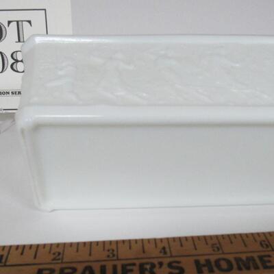 LE Smith Glass Planter Window Box Dancing Nudes