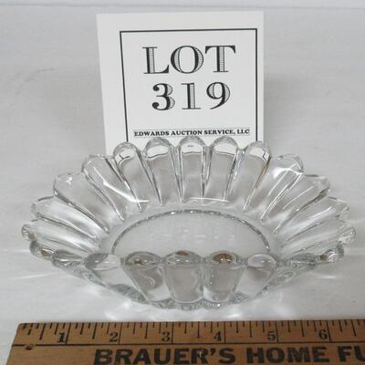Vintage Heisey Glass Crystalite Oval Bowl