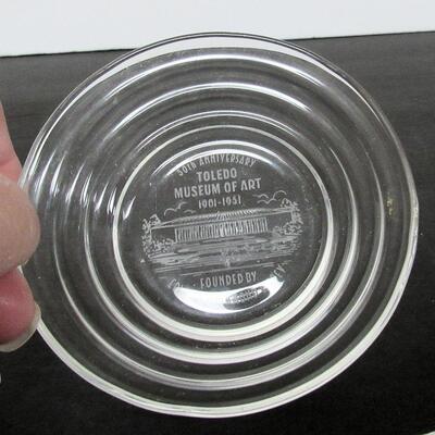 Vintage Toledo OH Museum of Art Advertising 50th Anniversary Small Piece