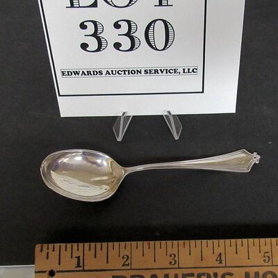 Vintage Sterling Soup Spoon