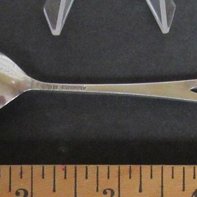 Sterling Silver Spoon Los Angeles, Pierced Handle, 5"