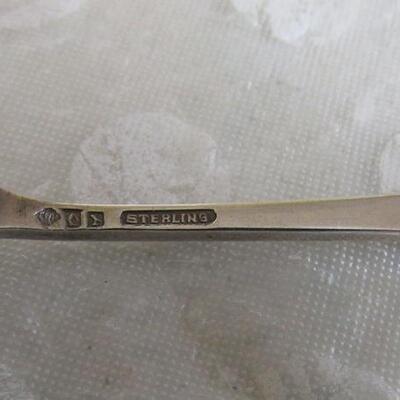 Sterling Silver Spoon Los Angeles, Pierced Handle, 5"