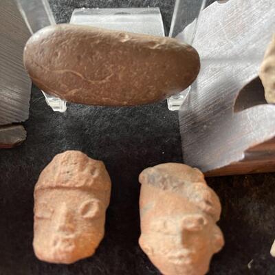 Item 35. Pre-Colombian pottery fragments