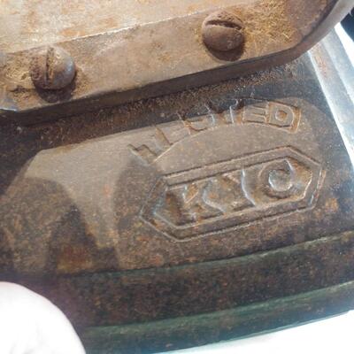 Heavy Antique Charcoal Iron