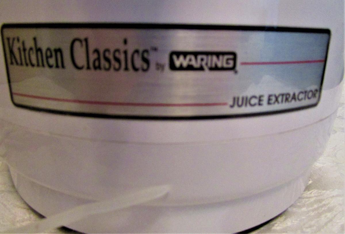 1 Waring Pro Professional Juice Extractor Good Condition
