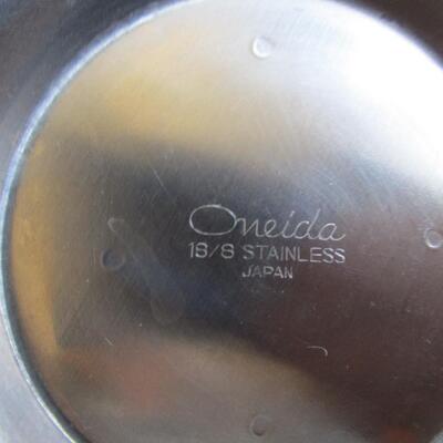 #21 Three stainless steel bowls