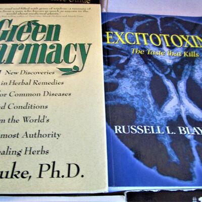 #34 Ten books, Natural Healing books