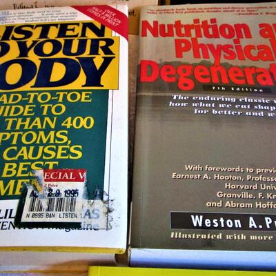 #35 Eight books, Nutrition and Natural Healing