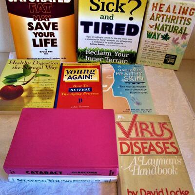 #36 Nine books, Staying Young and other  Health books
