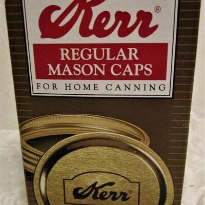 #72 Twelve Kerr Regular Mason Bands and Lids for Home canning