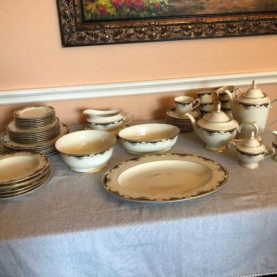 Vintage Lenox Hartwell House 1999 5 piece complete dining set - 47 piece set