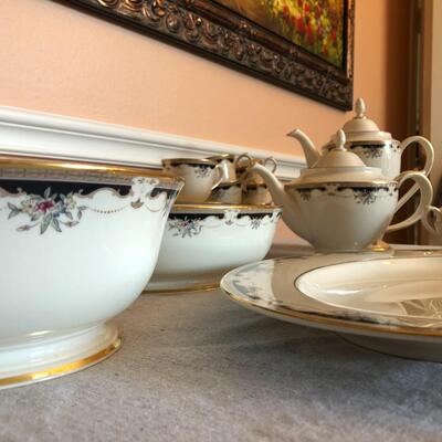 Vintage Lenox Hartwell House 1999 5 piece complete dining set - 47 piece set