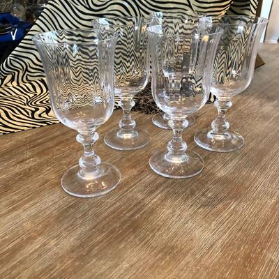 Vintage Mikasa French Countryside Iced Tea Glasses set of 5