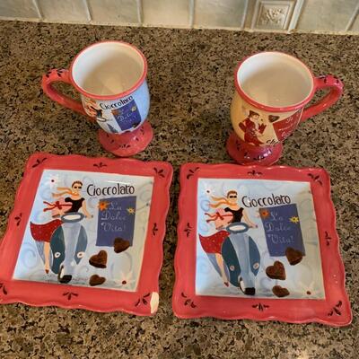 Cioccolato two piece dining set