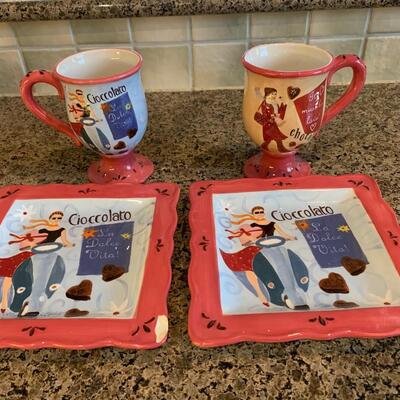 Cioccolato two piece dining set