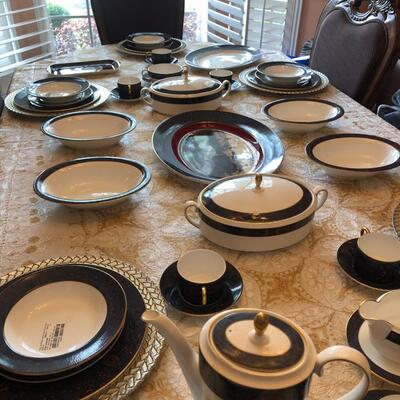 Vintage Ralph Lauren Wedge Wood Bone China King Charles Paisley 