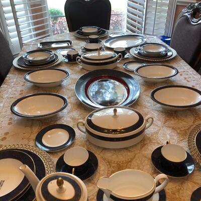 Vintage Ralph Lauren Wedge Wood Bone China King Charles Paisley 