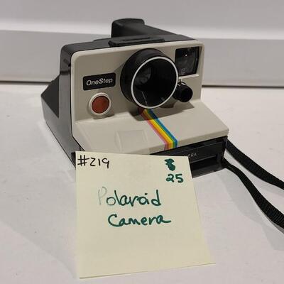 Polaroid Camera -Item #219