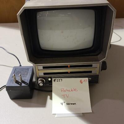 Panasonic Portable TV -Item #227