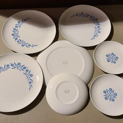 6 Piece Corning Plates -Item #231