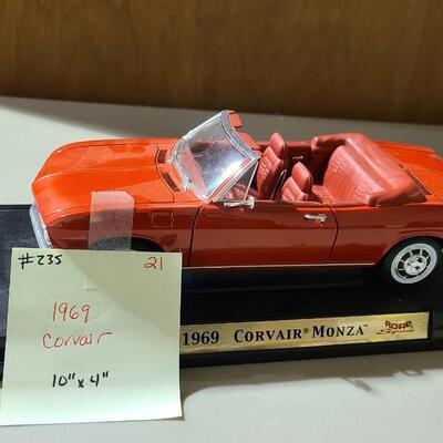 Die-cast Model Car Corvair Monza  -Item #235