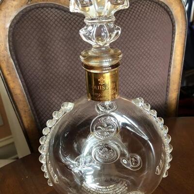 Baccarat Remy Martin LOUIS XIII Crystal EMPTY bottle with bottle stopper