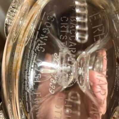 Baccarat Remy Martin LOUIS XIII Crystal EMPTY bottle with bottle stopper