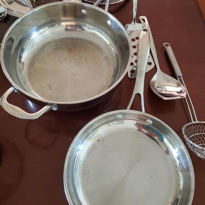 Wolfgang Puck Bistro Elite Collection Stainless Steel Cookware 