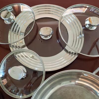 Wolfgang Puck Bistro Elite Collection Stainless Steel Cookware 