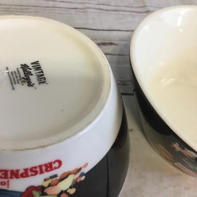 Kelloggs Ceramic Bowls