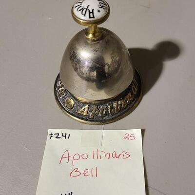 Apollinaris Bell -Item #241