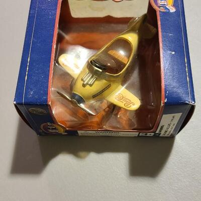 Pepsi CHECK Die-cast Pedal Plane -Item #247