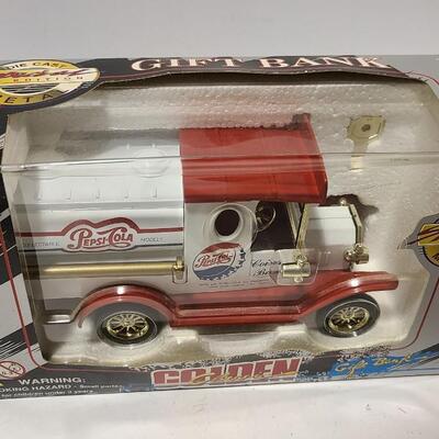 Die-cast Pepsi Cola Coin Bank -Item #265