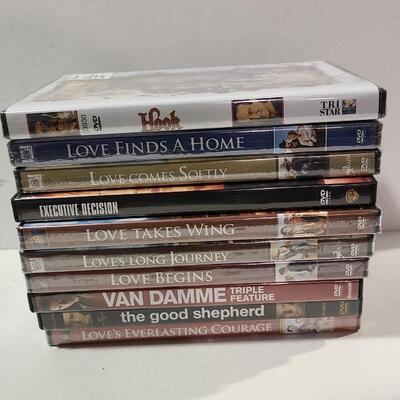 Lot of 21 DVDS - see photos for titles -Item #271