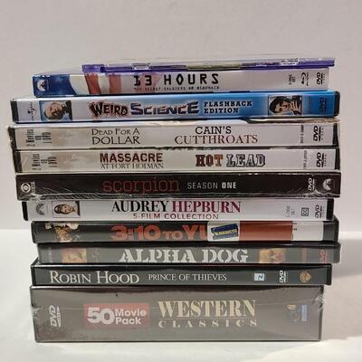 Lot of 21 DVDS - see photos for titles -Item #272