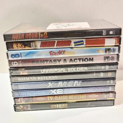 Lot of 21 DVDS - see photos for titles -Item #272
