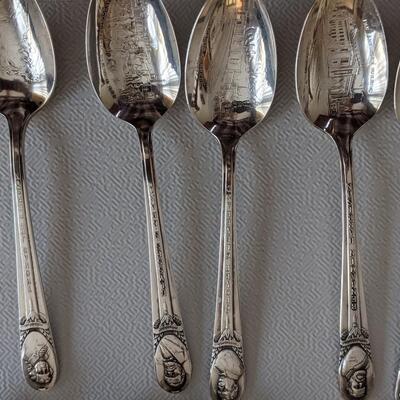 Collector Presidential spoons