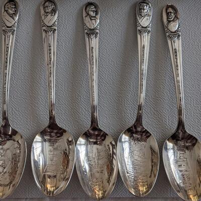 Collector Presidential spoons