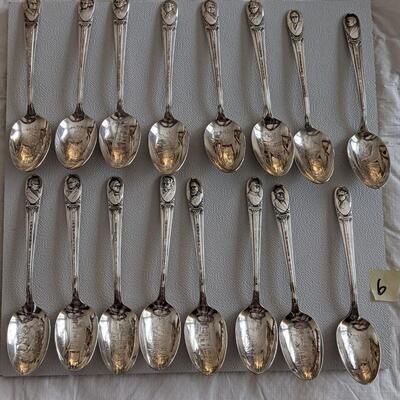 Collector Presidential spoons