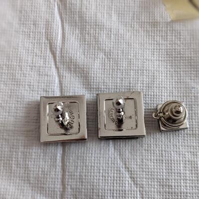 Monogrammed cufflinks