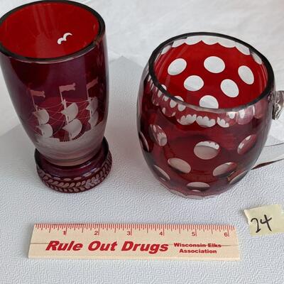Impeccable condition glassware
