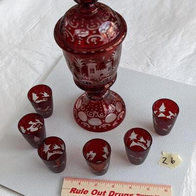 Impeccable condition glassware