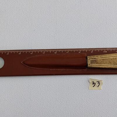 Vintage Letter opener with sheath