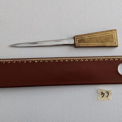 Vintage Letter opener with sheath