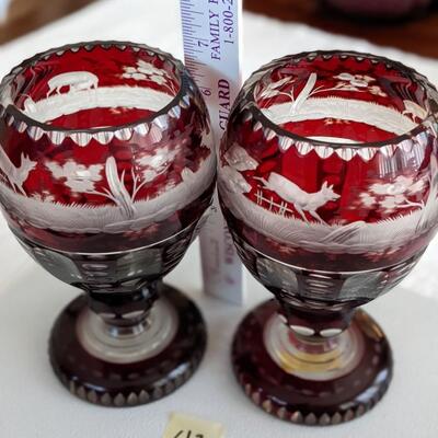 Impeccable condition glassware