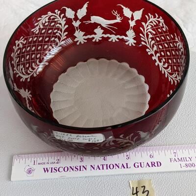 Impeccable condition glassware